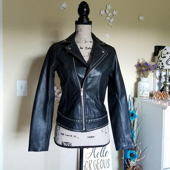 The Kooples Leather Moto Jacket New - Picture 3 of 12
